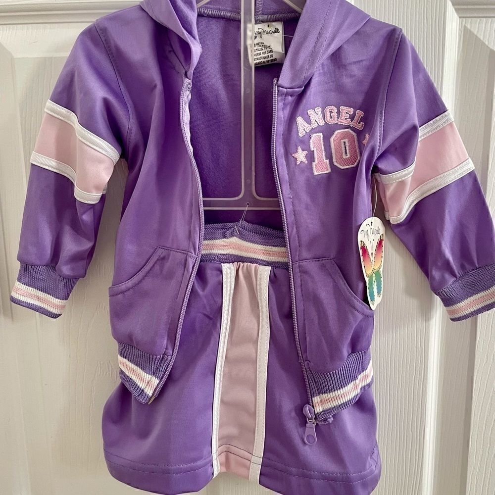 * NWT - Baby Girls jacket and skort 2 pc set